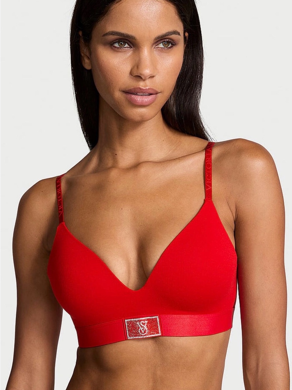 VICTORIA’S SECRET COTTON LIGHTLY LINED WIRELESS BRA